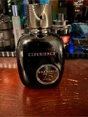 Experience Khadlaj 25 Black Eau de Parfum Bottle full!!